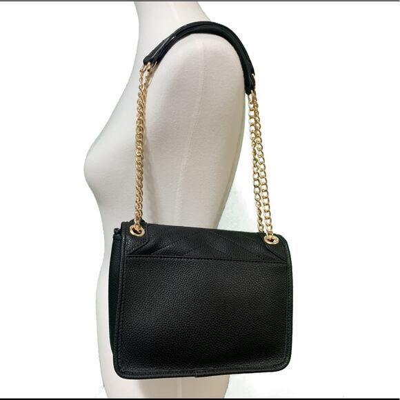 Like Dreams Black Faux Leather Chain Purse - Picture 2 of 5